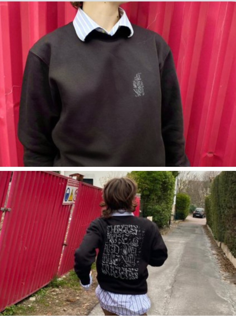 Christine and the Queens Graphic Sweatshirt